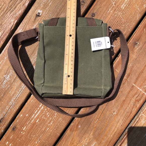 LL Bean Canvas Utility Crossbody bag purse NWT - Picture 6 of 12